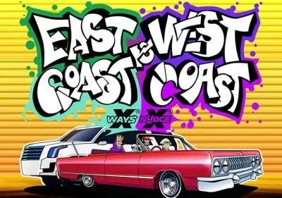 East Coast vs West Coast game icon